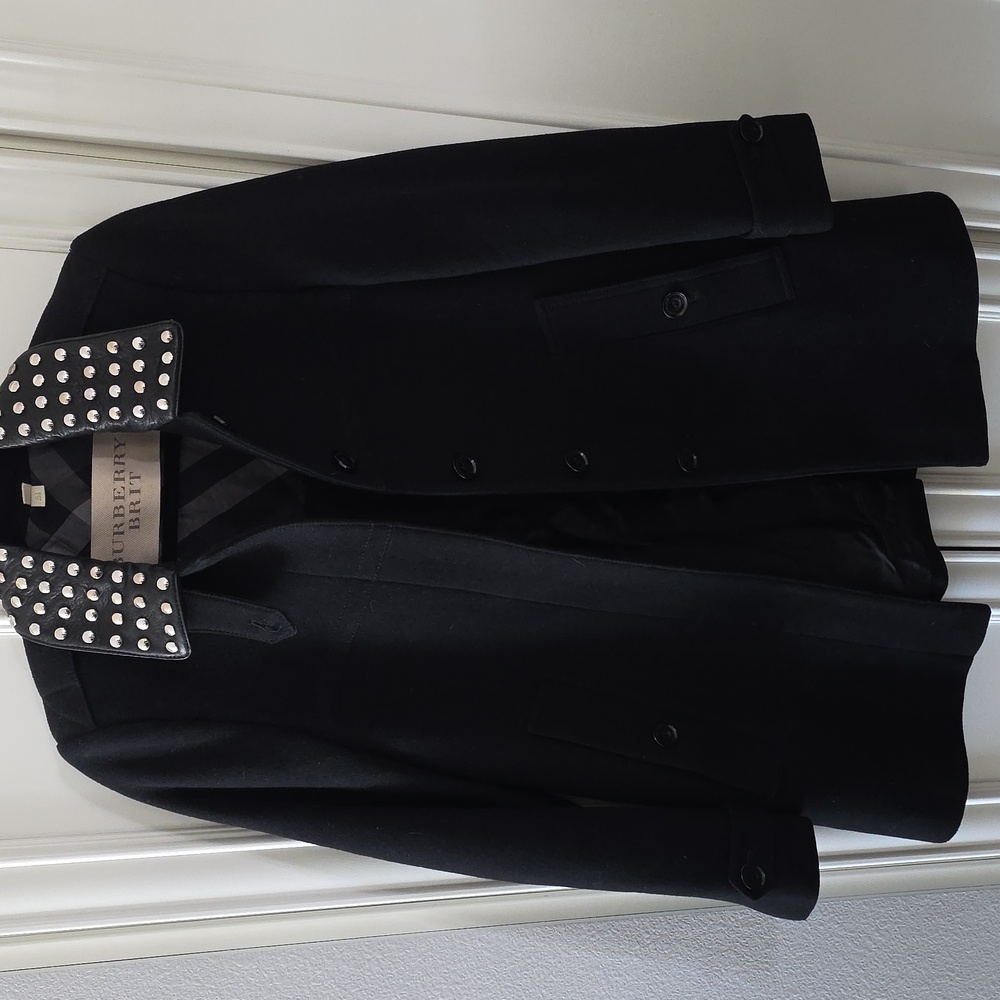 BURBERRY BRIT | $1595 Wool & Cashmere Coat - Picture 15 of 16